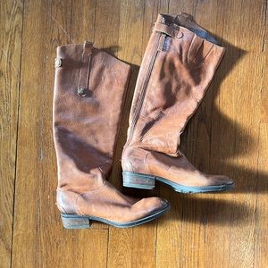 Sam Edelman Penny back zip leather boots